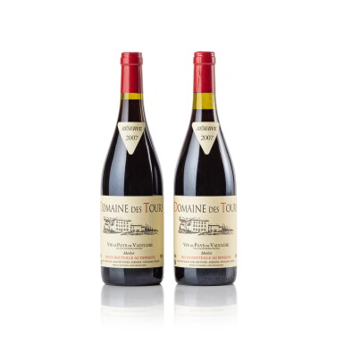 View full screen - View 1 of Lot 938. Domaine des Tours mixed lot 2007 (3 BT).
