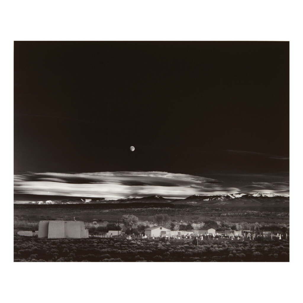 View full screen - View 1 of Lot 130. ANSEL ADAMS | 'MOONRISE, HERNANDEZ, NEW MEXICO'.