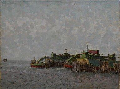 View full screen - View 1 of Lot 15. Brooklyn Ferry.