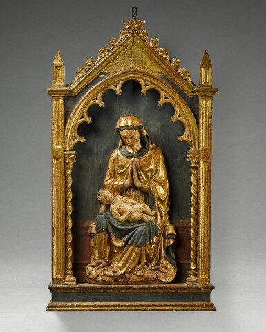 View full screen - View 1 of Lot 204. The Virgin and Child in a Tabernacle.