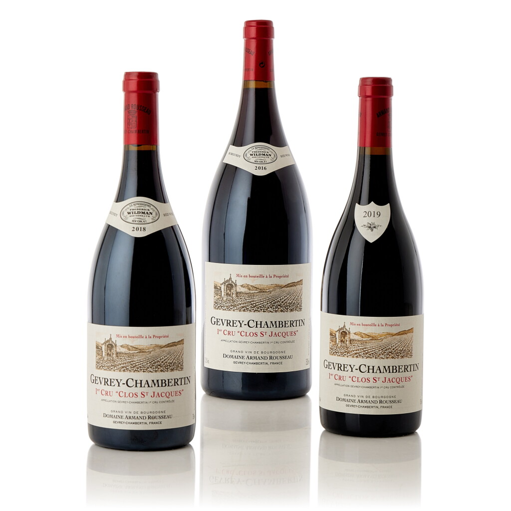 View full screen - View 1 of Lot 7046. Gevrey Chambertin, Clos St. Jacques 2016 Domaine Armand Rousseau (2 MAG).