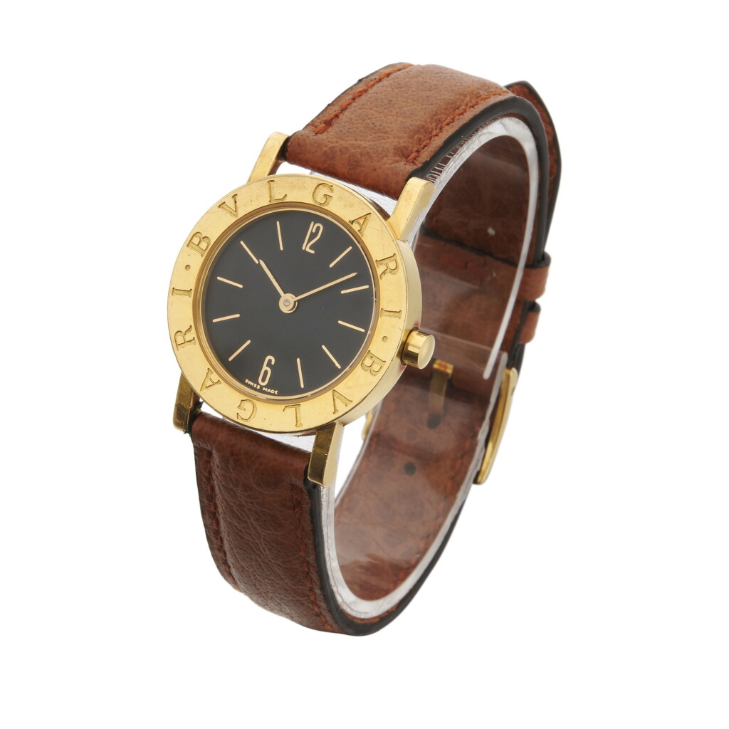 View full screen - View 1 of Lot 165. Bulgari, Gold wristwatch (Bulgari, Orologio da polso in oro).