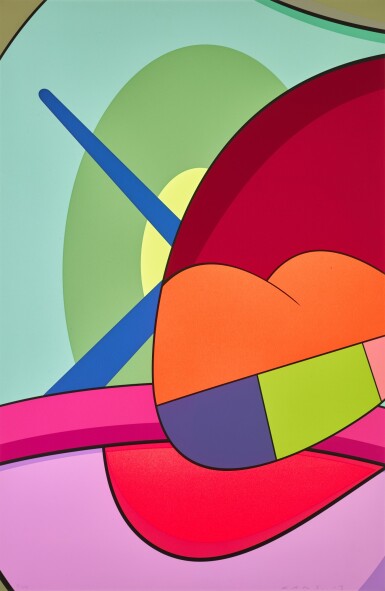 View full screen - View 1 of Lot 470. KAWS | UPS AND DOWNS: ONE PRINT.