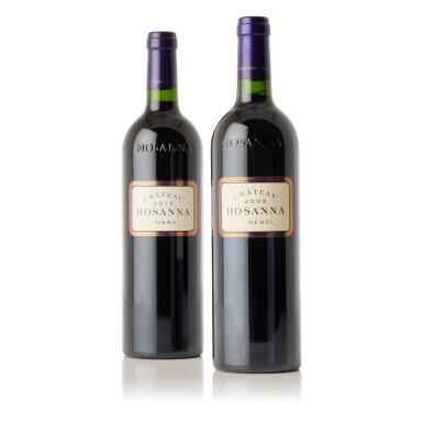 View full screen - View 1 of Lot 8941. Château Hosanna 2016 and 2009 (11 BT).