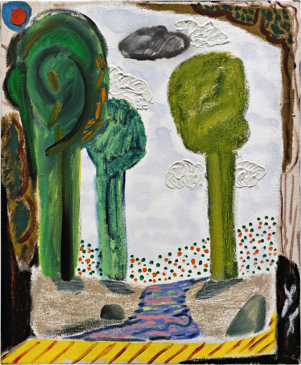 View full screen - View 1 of Lot 116. Shara Hughes 莎拉‧休斯 | Lollipop Pine 棒棒糖松.