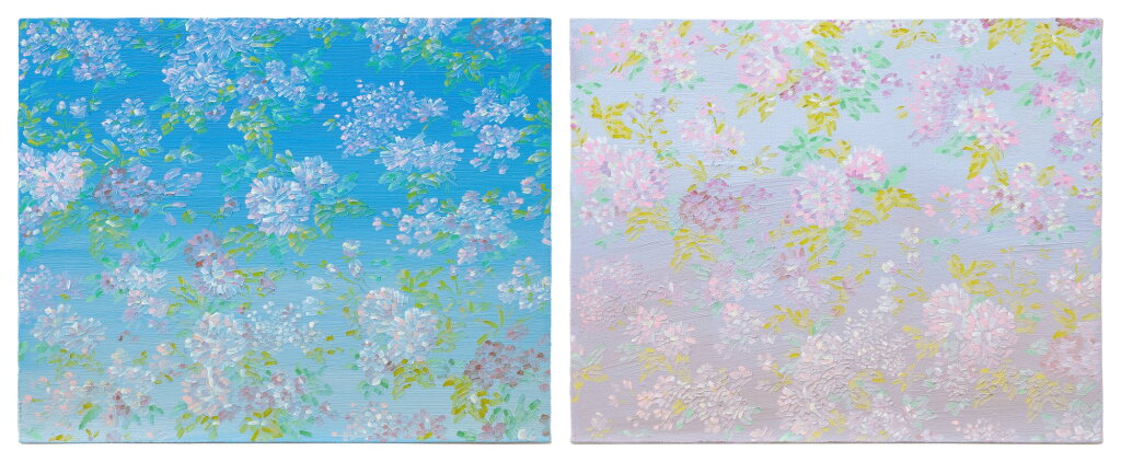View full screen - View 1 of Lot 6007. i. 2015.10 ii. 2015.07 (Two Works) i. 2015.10 ii. 2015.07 (兩幅作品) .