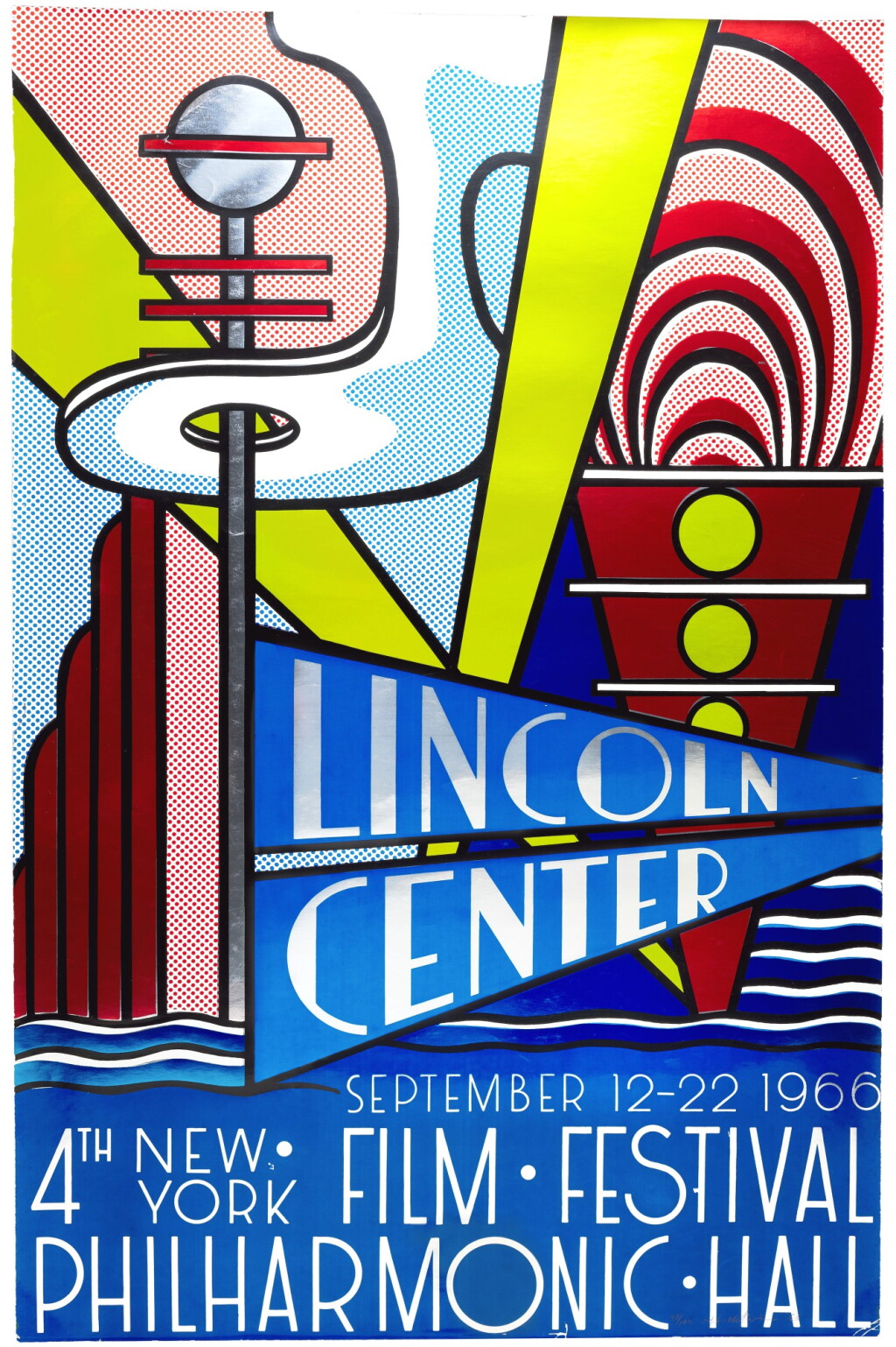 View full screen - View 1 of Lot 102. Lincoln Centre Poster (C. 41).