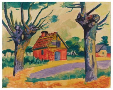 View full screen - View 1 of Lot 71. Rotes Haus (Red House).