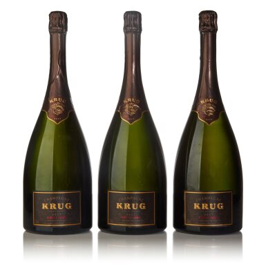 View full screen - View 1 of Lot 572. Krug 1996 (3 MAG).