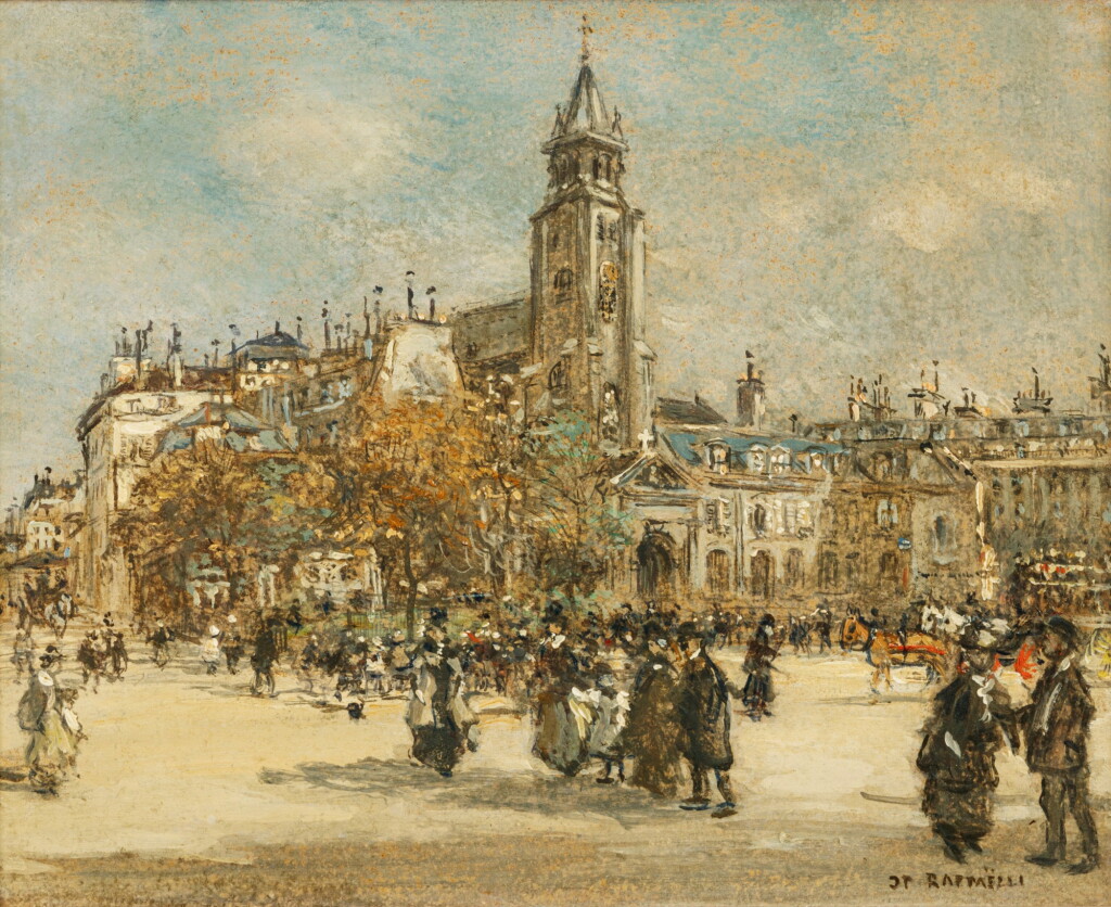 View full screen - View 1 of Lot 167. Place de Saint-Germain des Prés, Paris.