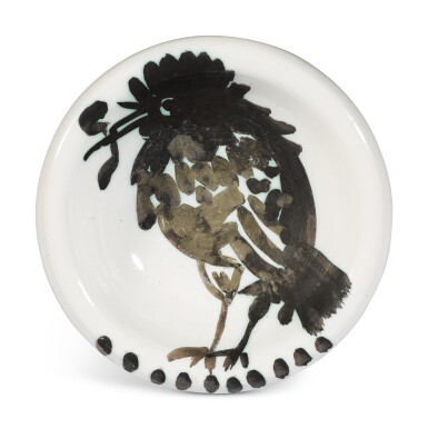 View full screen - View 1 of Lot 15. PABLO PICASSO | OISEAU AU VER (A. R. 172).