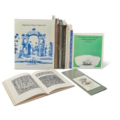 View full screen - View 1 of Lot 1349. A Group of Chinese Export Art Reference Books, Approximately 80 Volumes.