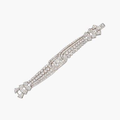 View full screen - View 1 of Lot 1784. Diamond Bracelet | 鑽石 手鏈.