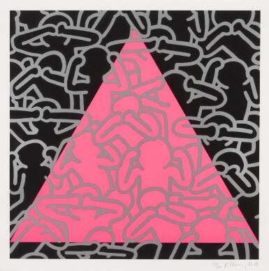 View full screen - View 1 of Lot 21. Silence = Death (L. p. 152).