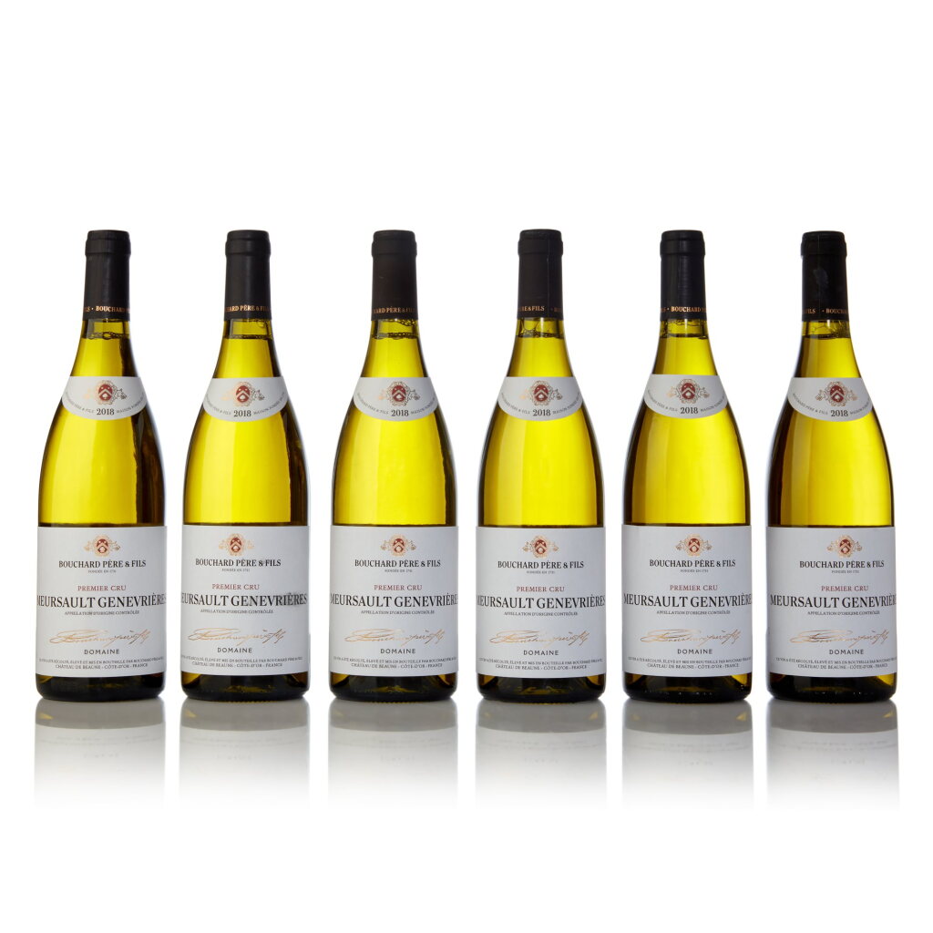View full screen - View 1 of Lot 169. Meursault, Genevrières 2018 Bouchard Père et Fils (6 BT).