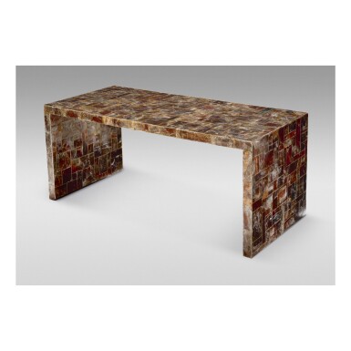 View full screen - View 1 of Lot 138. JEAN-MICHEL FRANK | LOW TABLE.
