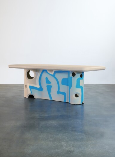 View full screen - View 1 of Lot 12. Unique “Efflorescence” Desk.