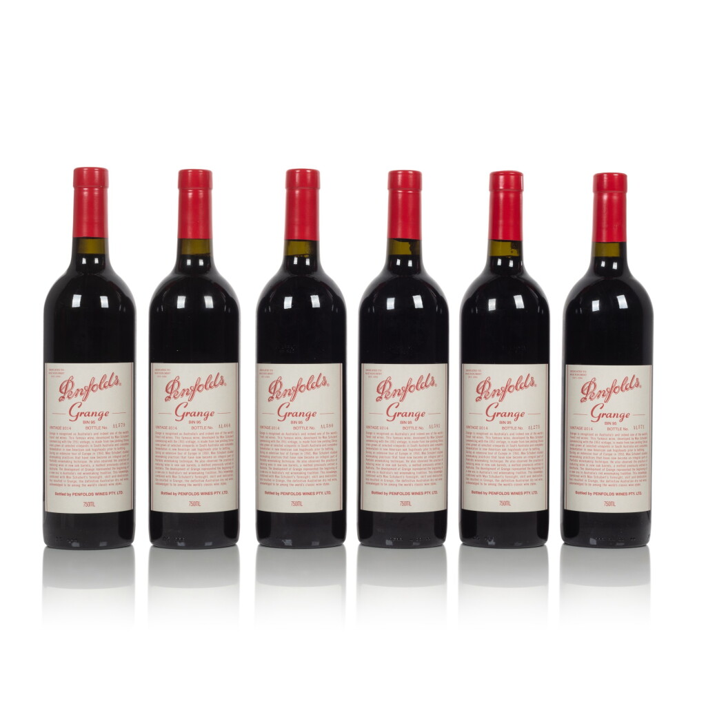 View full screen - View 1 of Lot 400. Penfolds Grange, Bin 95 2014 (12 BT).