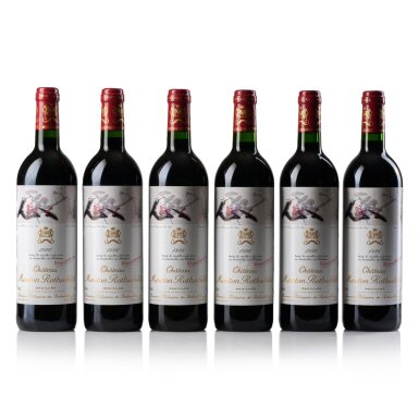 View full screen - View 1 of Lot 92. Château Mouton Rothschild 1996 (12 BT).