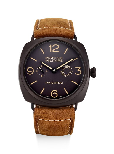 View full screen - View 1 of Lot 8041. PANERAI | RADIOMIR CERAMIC 8 DAYS, REFERENCE PAM 339, A LIMITED EDITION CERAMIC WRISTWATCH WITH 8 DAYS POWER RESERVE, CIRCA 2010.
