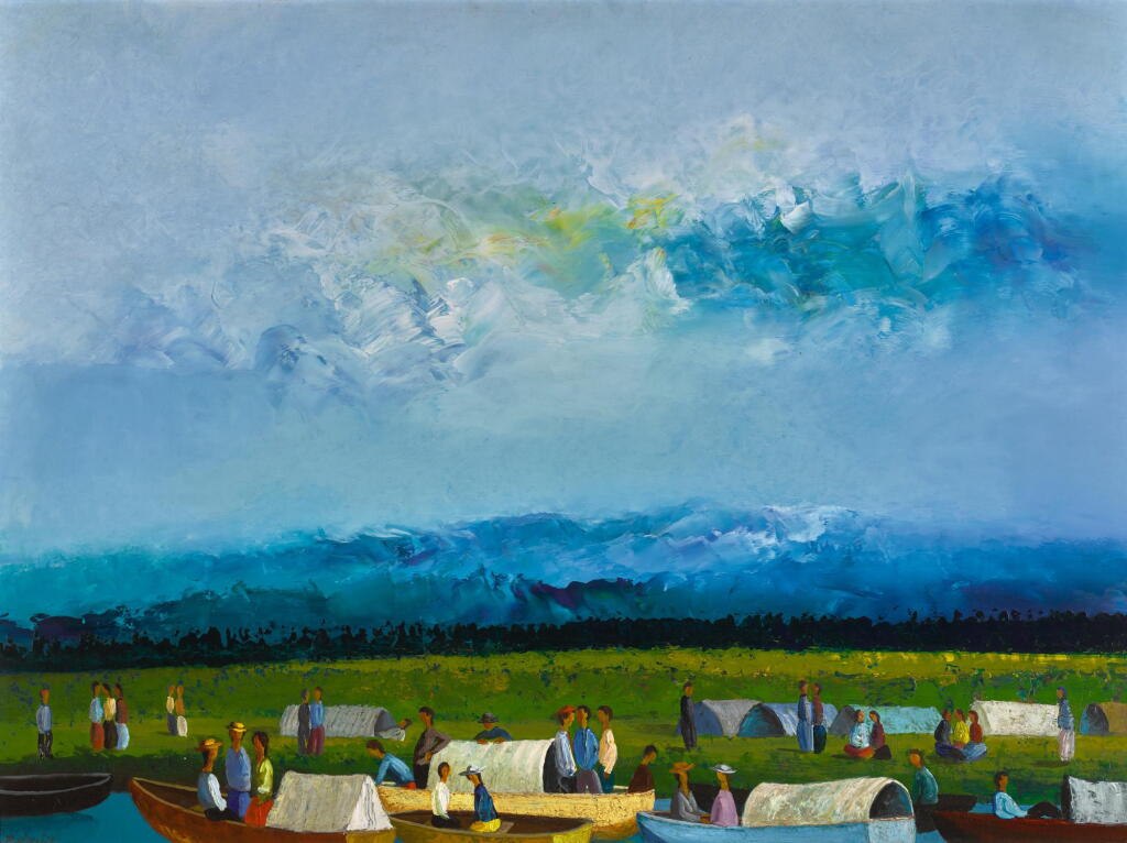 View full screen - View 1 of Lot 18. DANIEL O'NEILL | A DAY OUT .