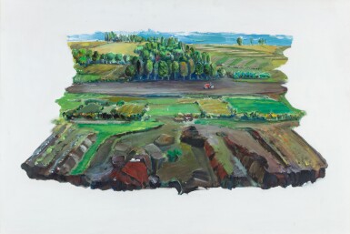 View full screen - View 1 of Lot 250. Le Tracteur Rouge.