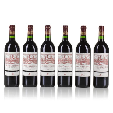 View full screen - View 1 of Lot 383. Château Cos d'Estournel 1996 (12 BT).