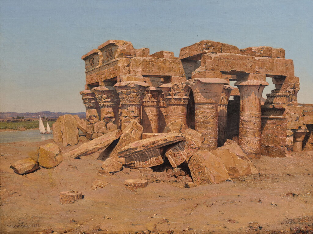 View full screen - View 1 of Lot 66. The Temple of Kom-Ombo, Egypt.