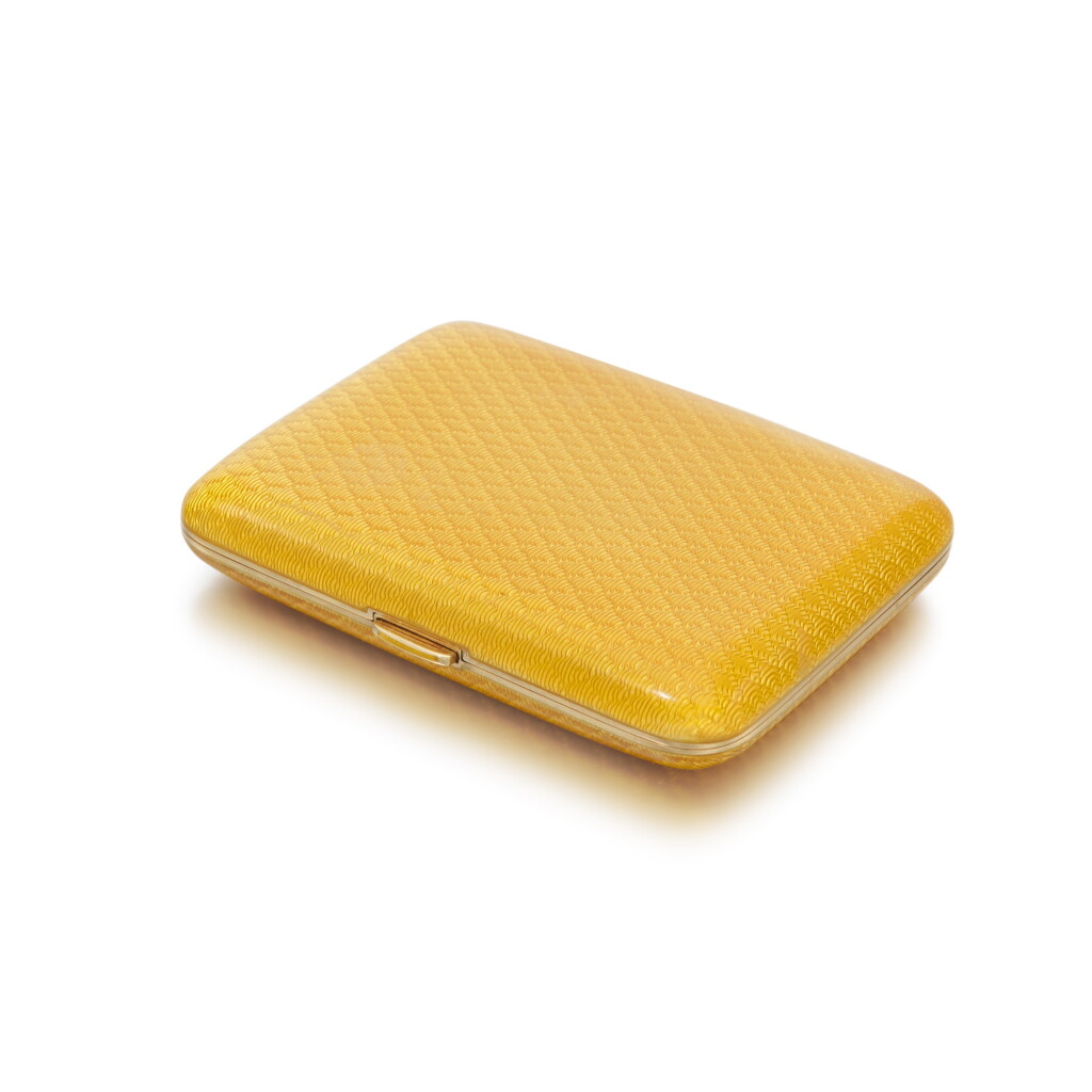 View full screen - View 1 of Lot 219. Enamel cigarette case (Porta sigarette in smalto).