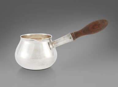View full screen - View 1 of Lot 629. A George I Silver Saucepan, Paul De Lamerie, London, 1719.