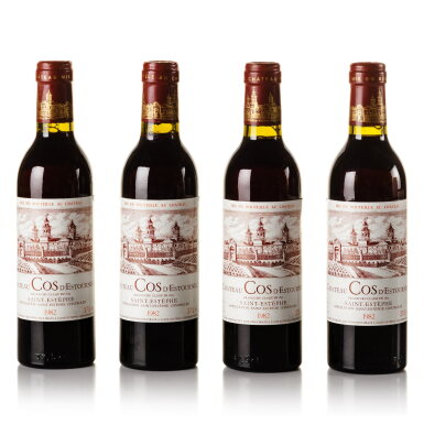View full screen - View 1 of Lot 82. Château Cos d'Estournel 1982 (4 HFBT).