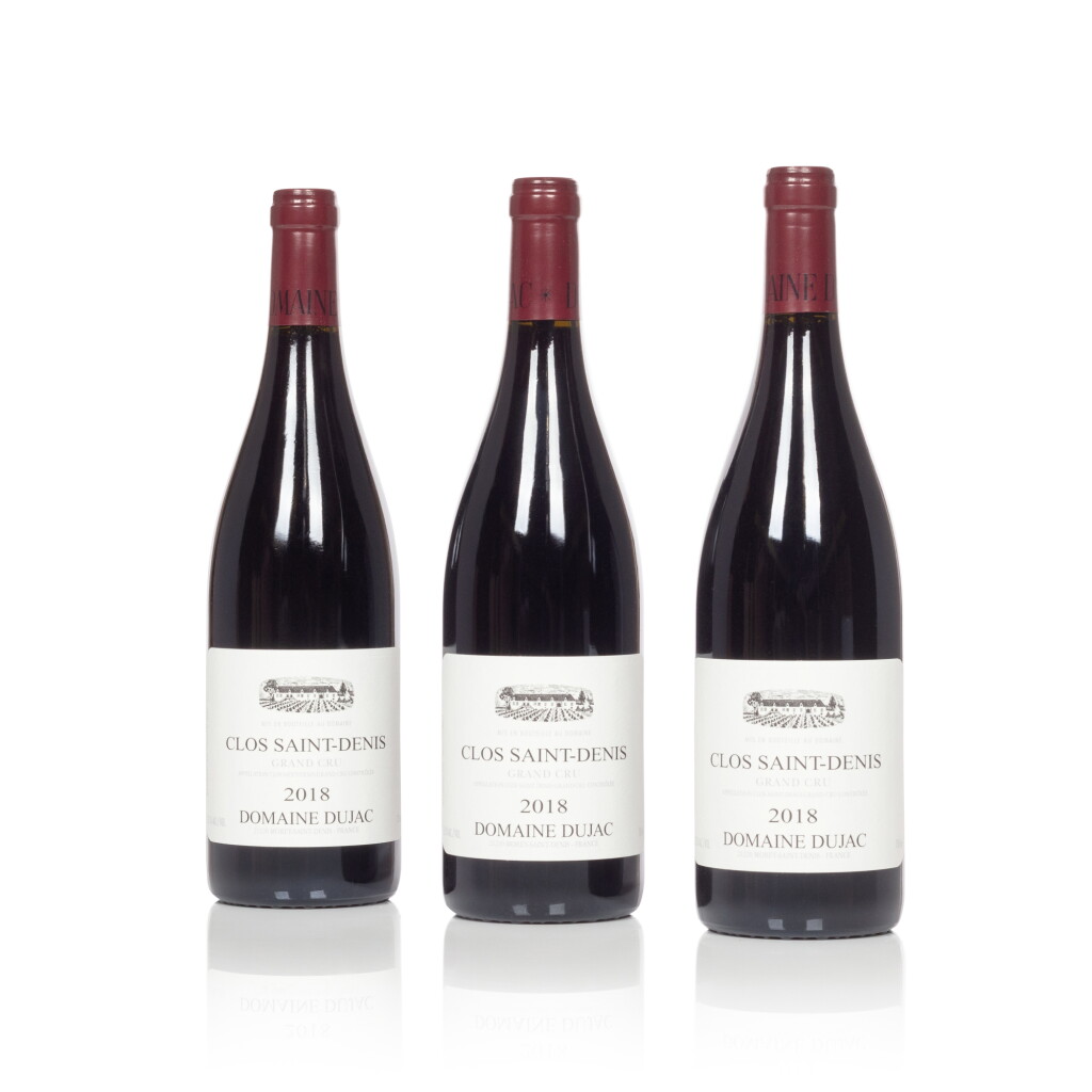 View full screen - View 1 of Lot 8138. Clos Saint Denis 2018 Domaine Dujac (3 BT).