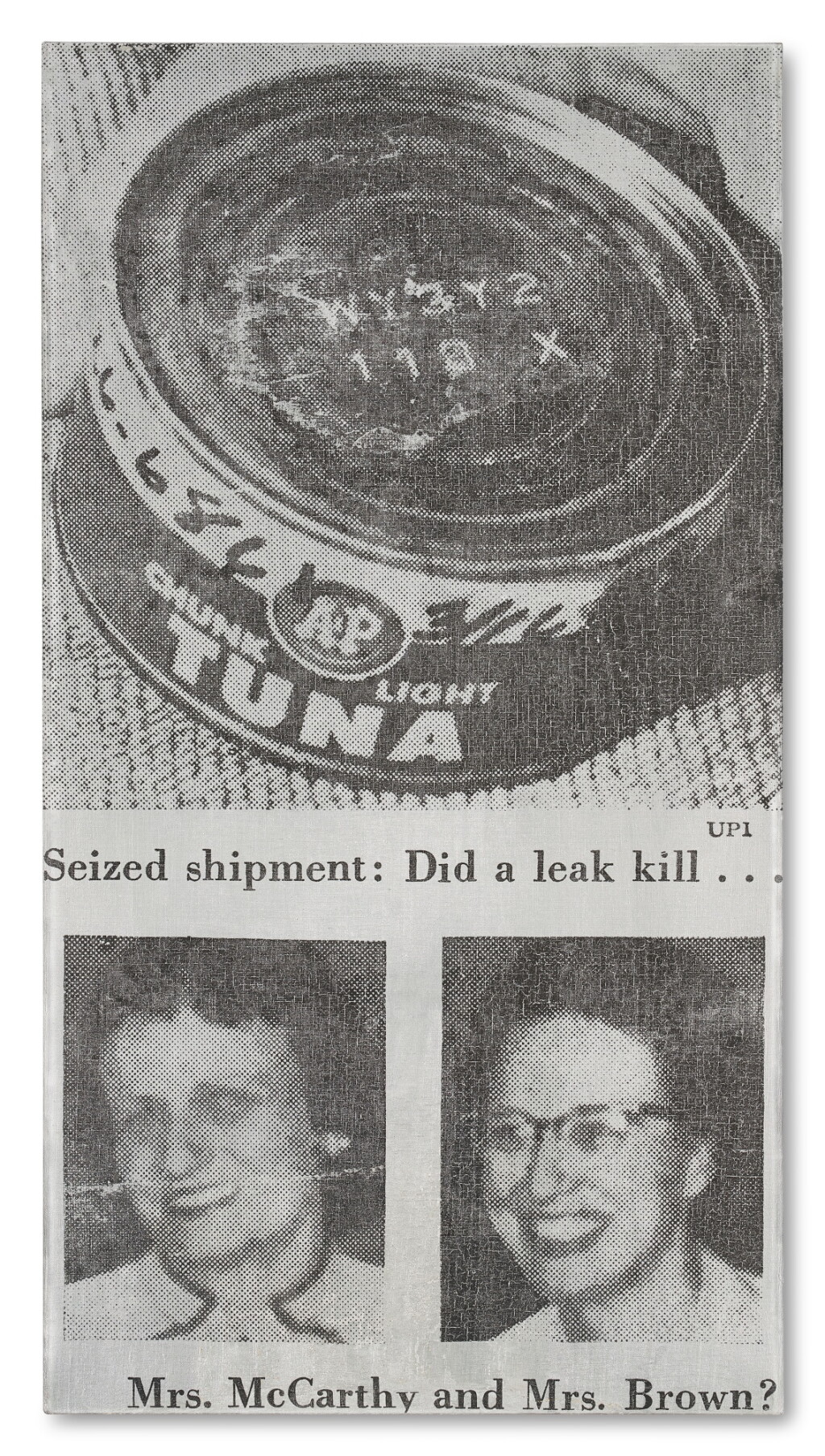View full screen - View 1 of Lot 250. Tunafish Disaster.