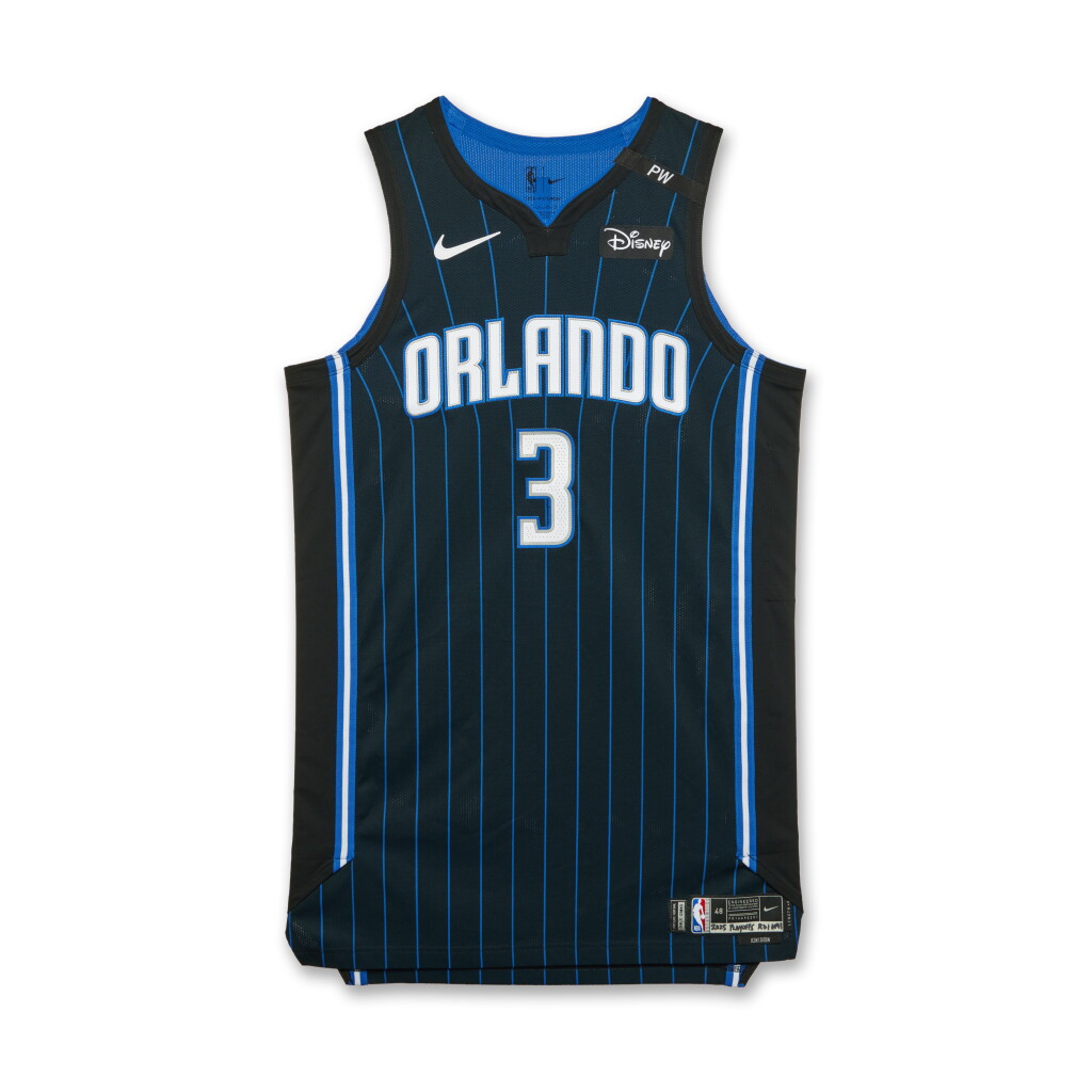 View full screen - View 1 of Lot 156. Kentavious Caldwell-Pope Orlando Magic 2025 NBA Playoffs Eastern Conference Round 1 Game Worn Icon Edition Jersey | Game 1 .