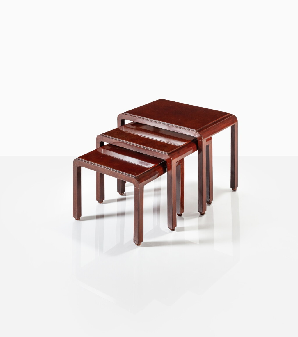 View full screen - View 1 of Lot 56. Nesting tables.