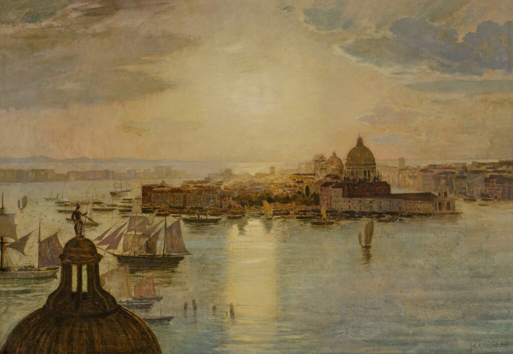 View full screen - View 1 of Lot 202. View from the Campanile, Venice.