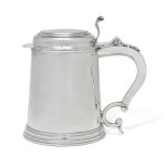 American Silver Tankard, Nicholas Roosevelt, New York, Circa 1760