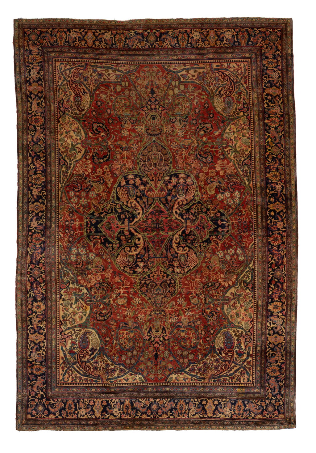 View full screen - View 1 of Lot 31. A Sarouk Faraghan rug.