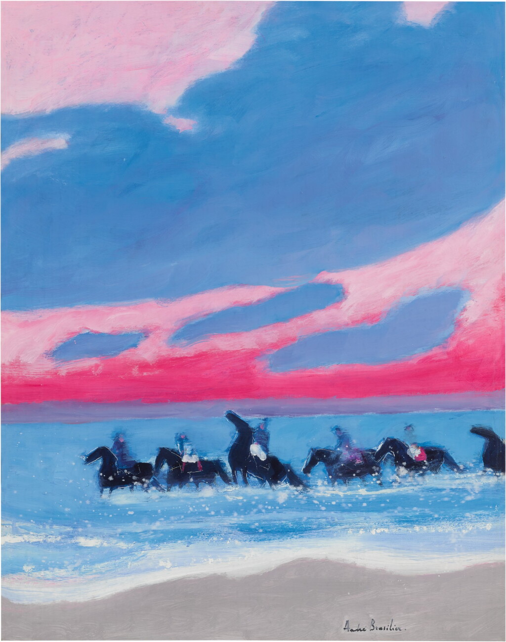 View full screen - View 1 of Lot 211. Rivage rose.