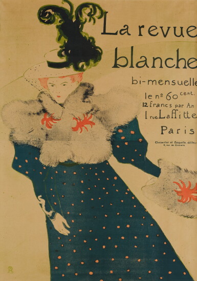 View full screen - View 1 of Lot 312. La Revue Blanche (Delteil 355; Adriani 130; Wittrock P16).