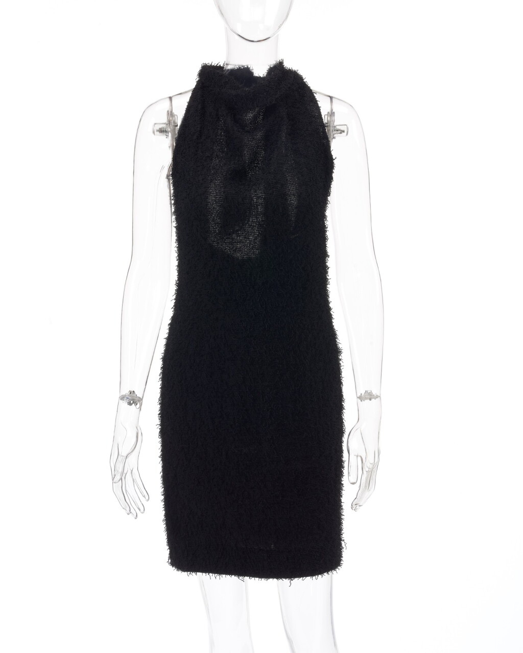 View full screen - View 1 of Lot 181. Black open-back dress.