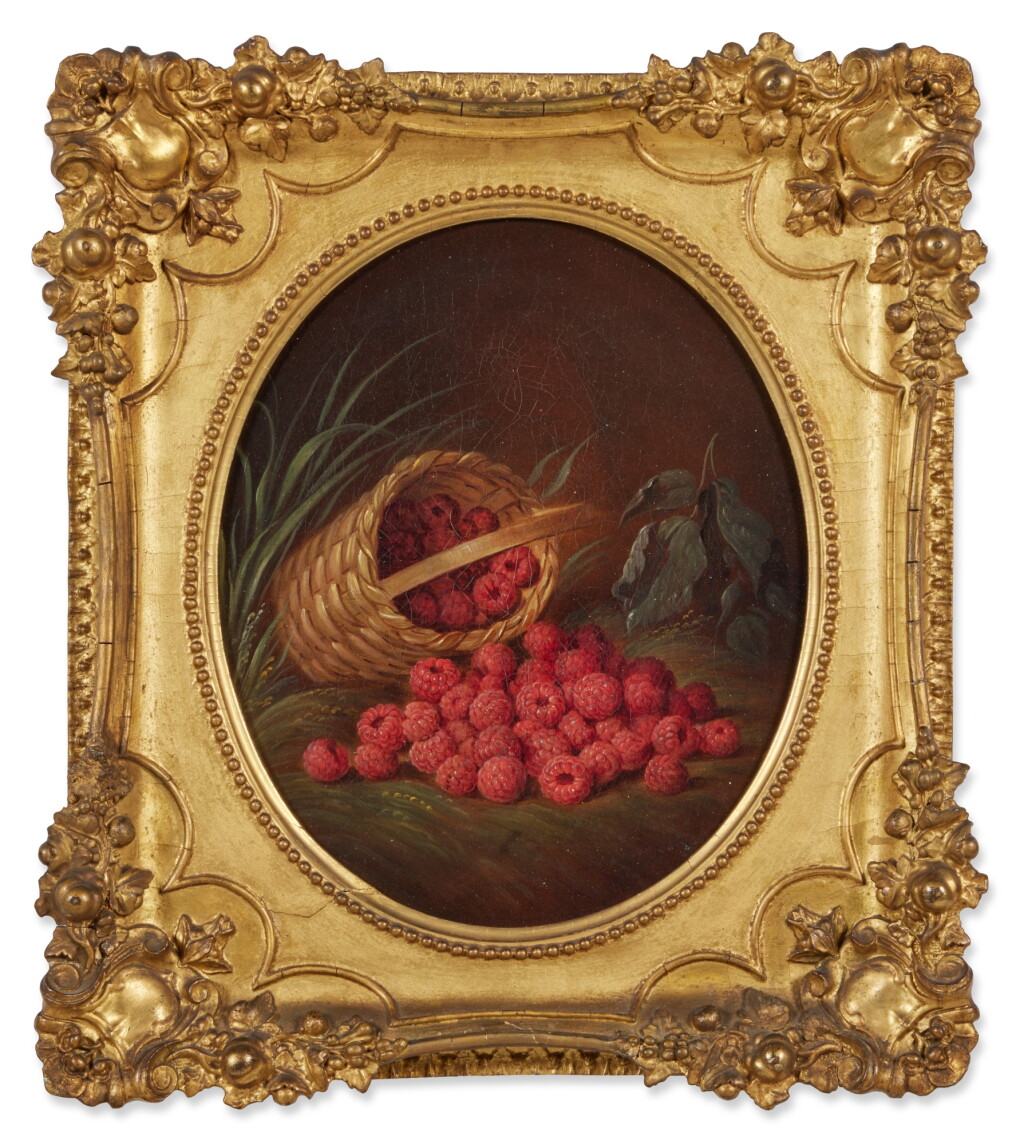 View full screen - View 1 of Lot 1014. Basket with Berries.