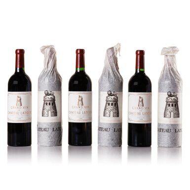 View full screen - View 1 of Lot 14. Château Latour 1999 (12 BT).