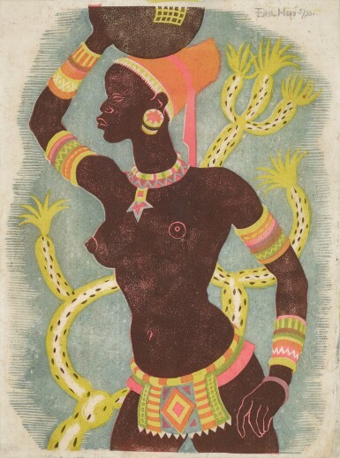 View full screen - View 1 of Lot 129. Water Carrier .