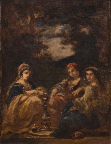 View full screen - View 1 of Lot 98. Social Gathering of Turkish Women.