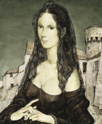 Léonard Tsuguharu Foujita 藤田嗣治 | La belle espagnole 美麗的西班牙女子