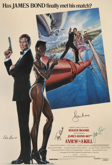 View full screen - View 1 of Lot 136. A View to a Kill (1985).