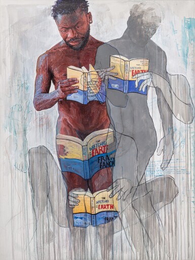 View full screen - View 1 of Lot 24. Untitled (Standing Nude).