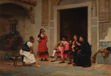 View full screen - View 1 of Lot 99. Tasting the Wine.