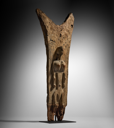 View full screen - View 1 of Lot 71. Dogon Figural Post, Mali.